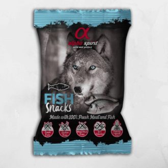 Alpha Spirit Halas félnedves snack kockák 50g