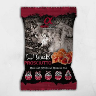 Alpha Spirit Prosciutto Sonkás félnedves snack kockák 50g