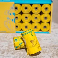   Bag Organi - növényi alapú, lebomló kakizacsi Solar sárga - 1 tekercs