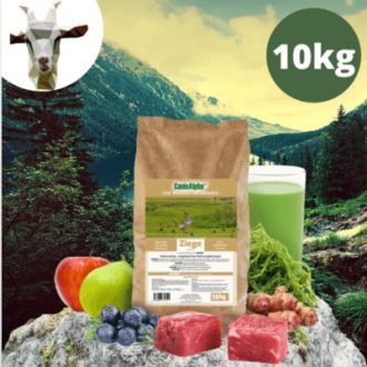   CanisAlpha Wolfskonzept hidegen sajtolt monoprotein száraztáp kutyáknak 10 kg - KECSKE