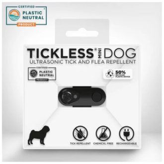   Vegyszermentes, tölthető kullancs- és bolhariasztó medál kutyáknak és macskáknak, TICKLESS - mini 6 színben