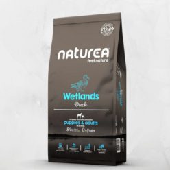   Naturea ETHOS Wetlands Free Range Duck - Hipoallergén Kutyatáp kölyök és felnőtt kutyáknak 10 kg