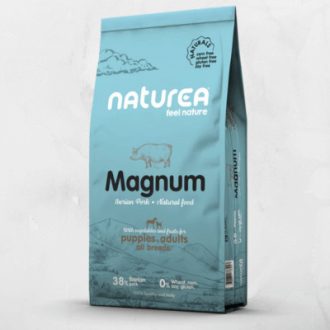   Naturea Naturals MAGNUM Ibériai Sertés Száraztáp kölyök és felnőtt felnőtt kutyáknak 12 kg