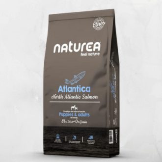   Naturea ETHOS North Atlantic Salmon - Hipoallergén Lazacos Kutyatáp kölyök és felnőtt kutyáknak 10 kg