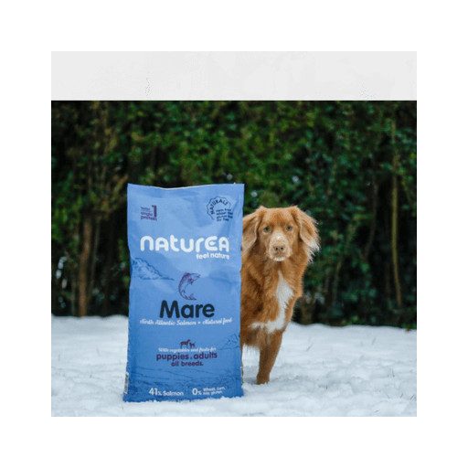 Naturea Naturals MARE - Lazac - Hipoallergén táp kölyök és felnőtt kutyáknak 12 kg