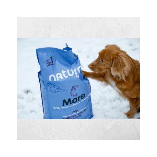 Naturea Naturals MARE - Lazac - Hipoallergén táp kölyök és felnőtt kutyáknak 12 kg