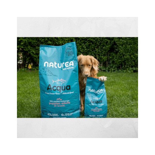 Naturea Naturals ACQUA Deep Ocean Tuna - Tonhalas Száraztáp kölyök és felnőtt kutyáknak 12 kg