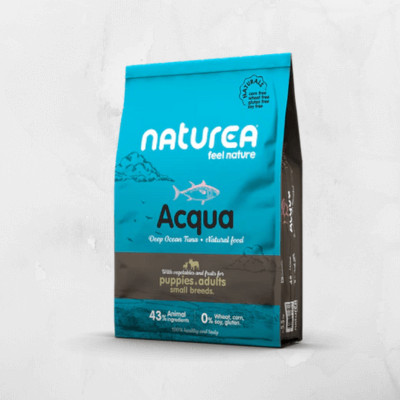 Naturea Naturals ACQUA Deep Ocean Tuna - Tonhalas Száraztáp Kistestű kölyök és felnőtt kutyáknak 5,5 kg