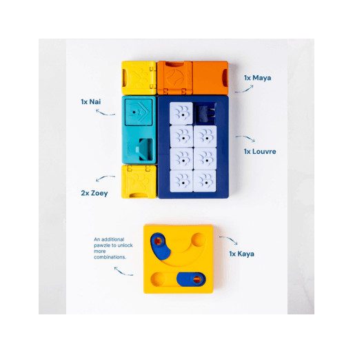 Pawzler - Logikai játék - Smarty szett - Mini