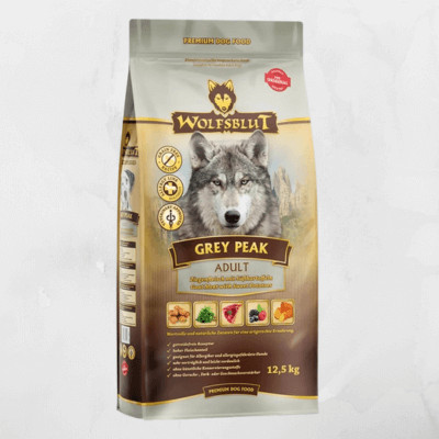 Wolfsblut Grey Peak Adult - Kecske édesburgonyával 12,5 kg