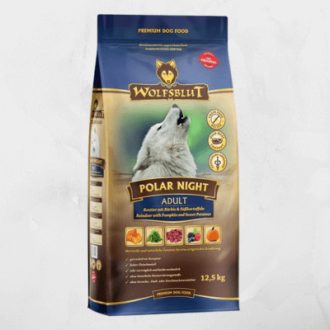   Wolfsblut Polar Night Adult Rénszarvas Sütőtökkel száraz kutyatáp 12,5 kg